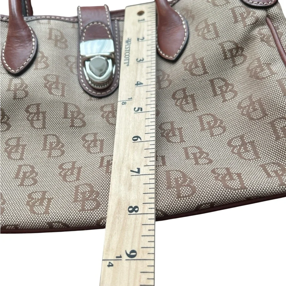 Dooney & Bourke Women's Brown‎ DB Monogram Satchel Handbag